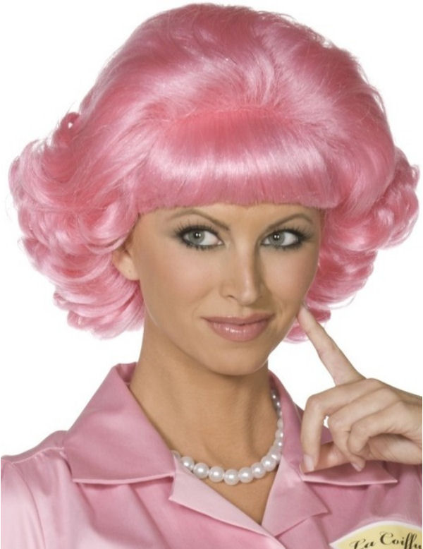 Officiele Grease Frenchy Pruik Vrouw