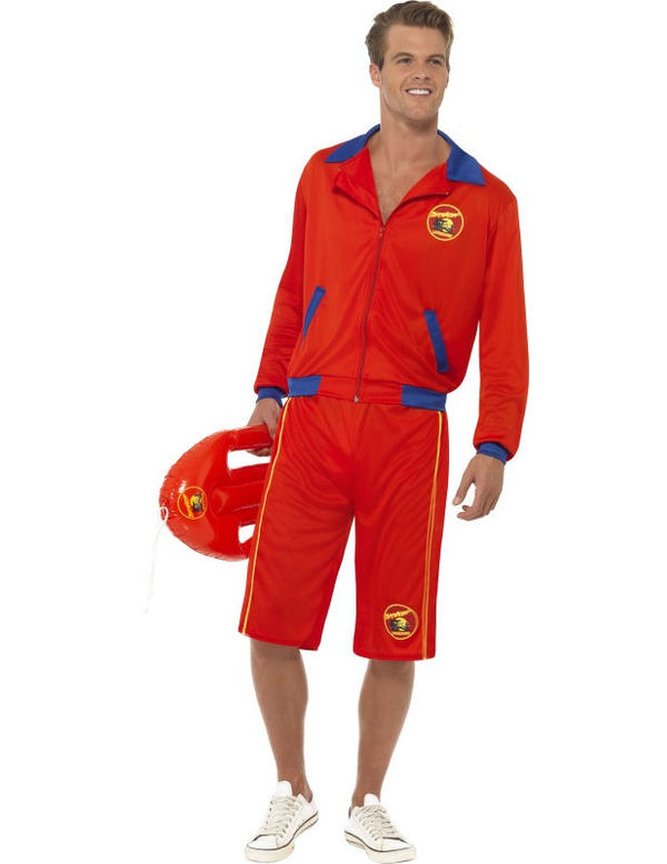 Heren Baywatch Man Kostuum