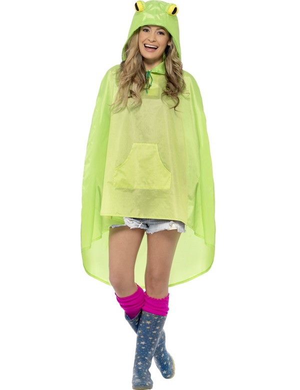 Kikker Party Poncho Kostuum