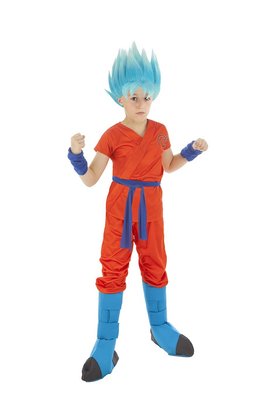 Goku Super Saiyan God Jongen Kostuum