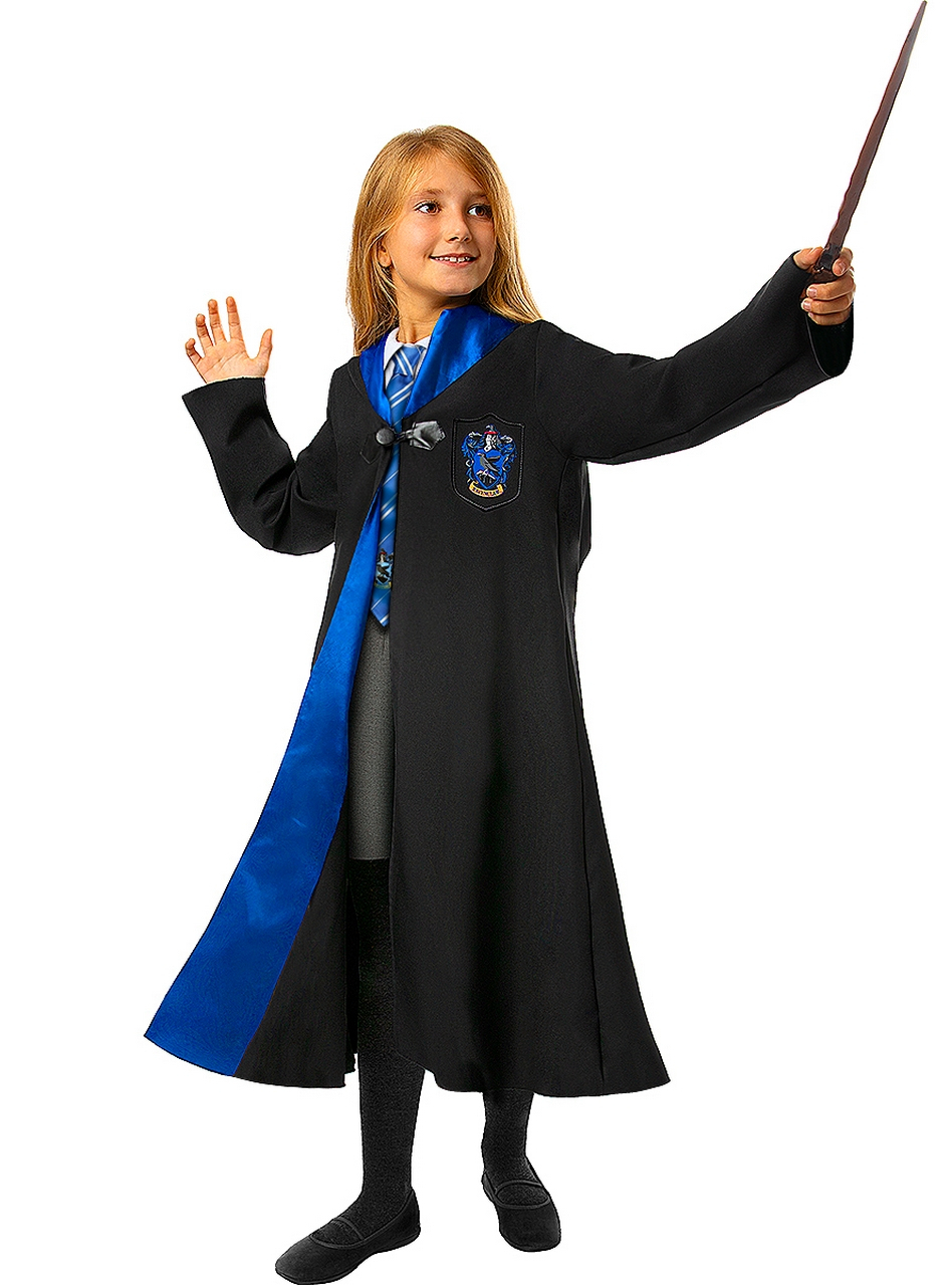 Harry Potter Ravenclaw School Cape Kind Kind Kostuum