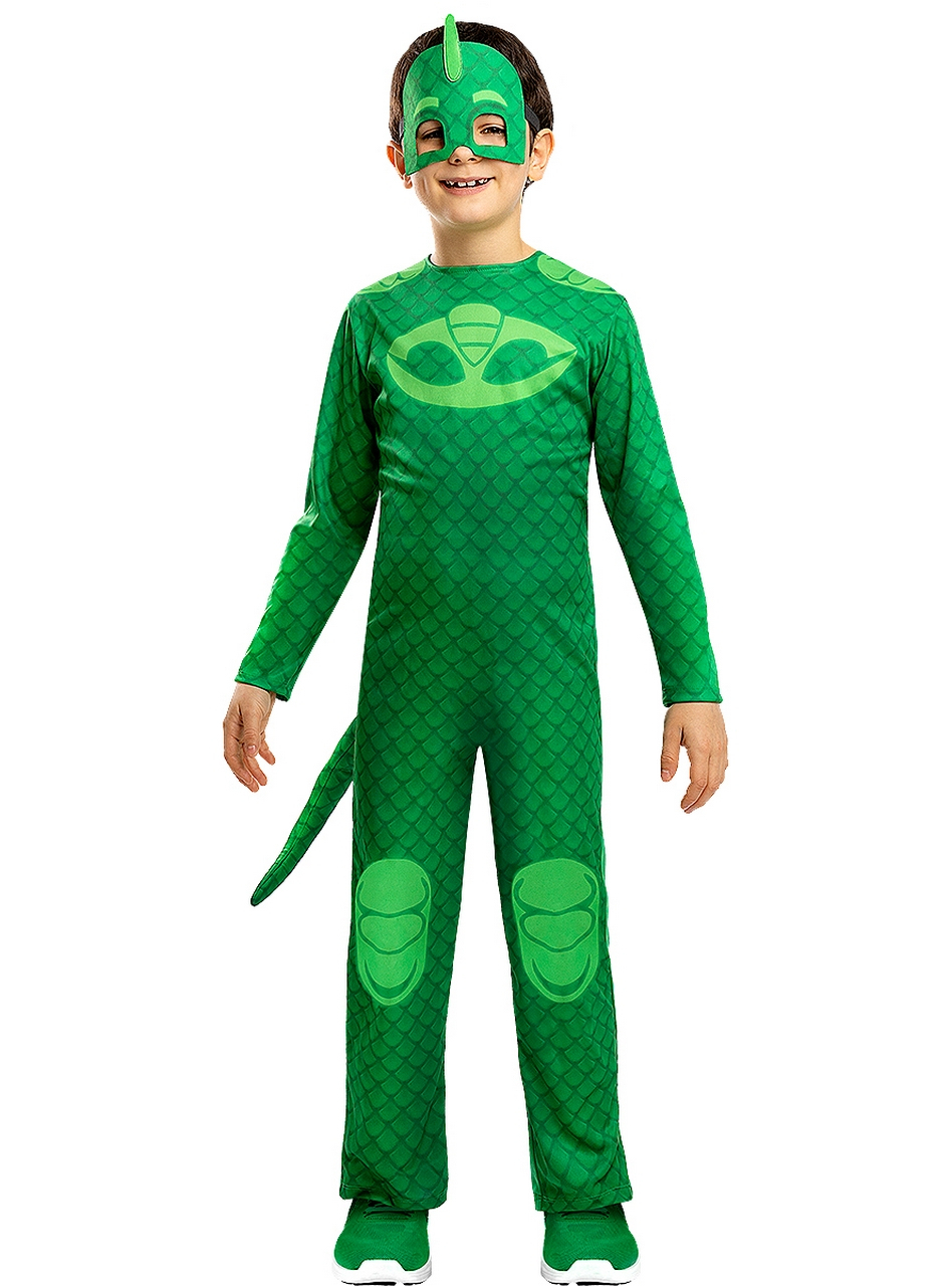 Pj Masks Groene Gekko Kind Kostuum