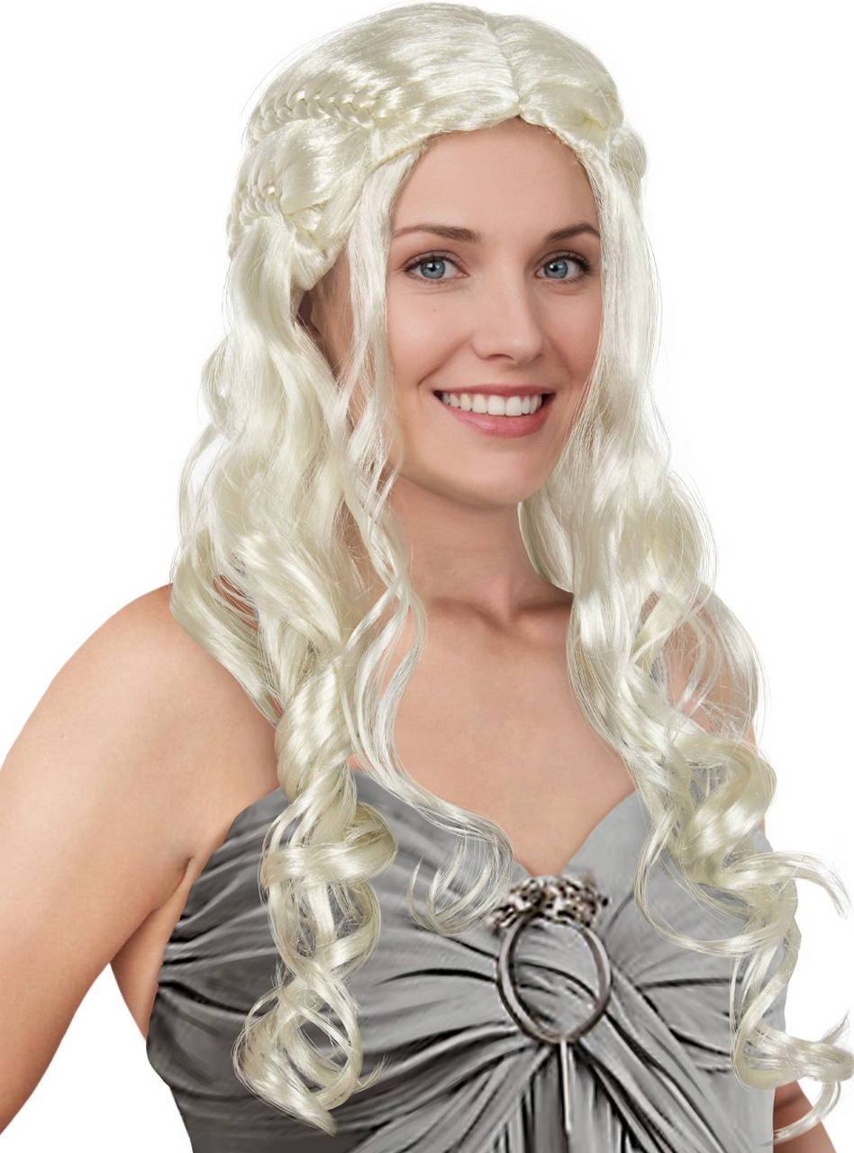 Drakenmoeder Daenerys Targaryen Pruik Game Of Thrones