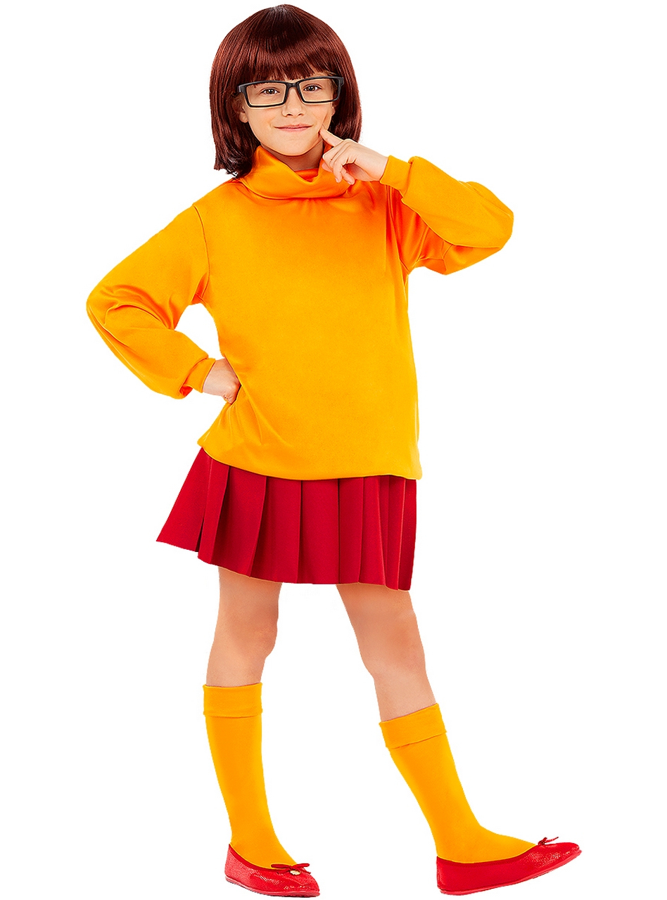 Nerd Velma Scooby Doo Meisje Kostuum