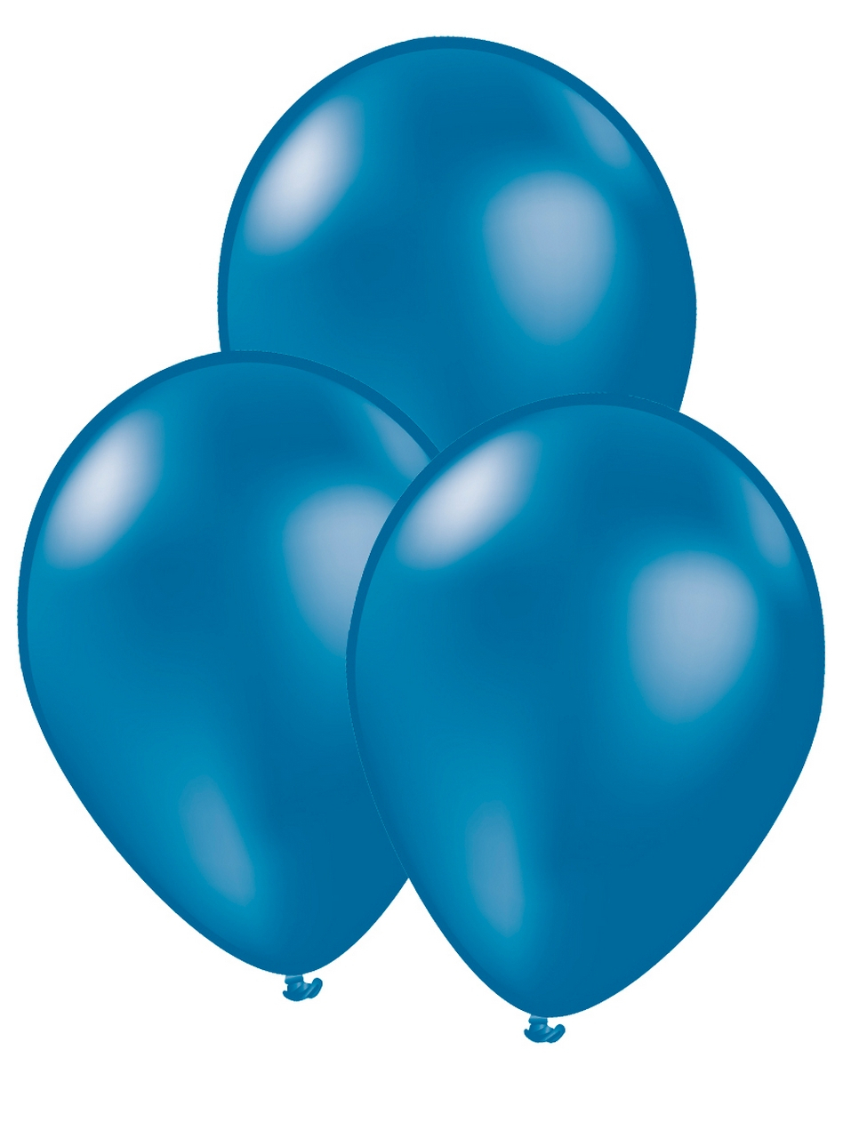 Latex Ballonnen Ice Blue 10 Stuks