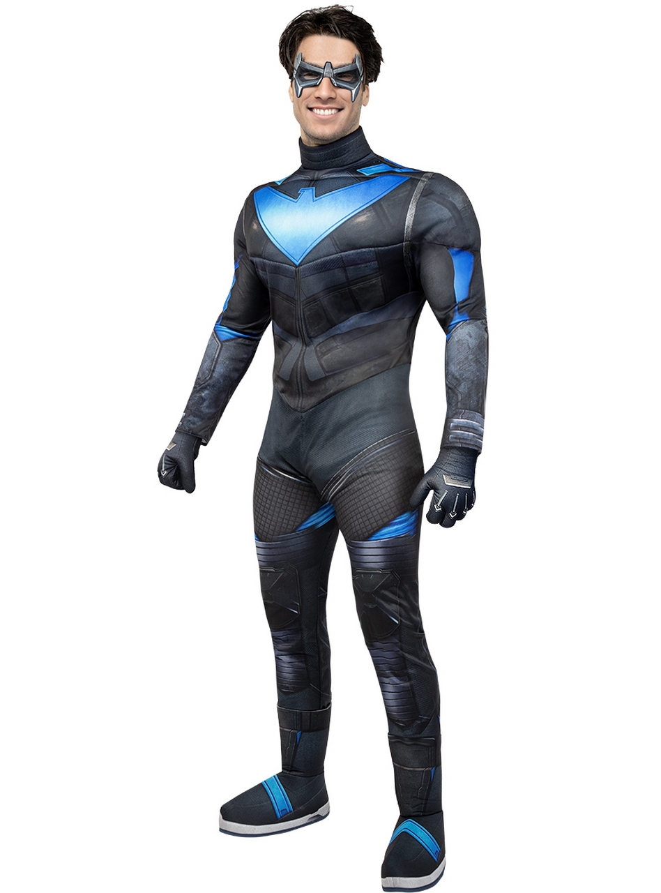 Nightwing Gotham Knights Man Kostuum