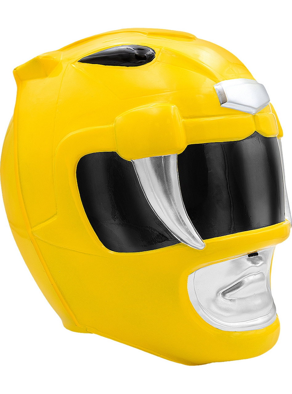 Sabeltand Gele Power Ranger Helm