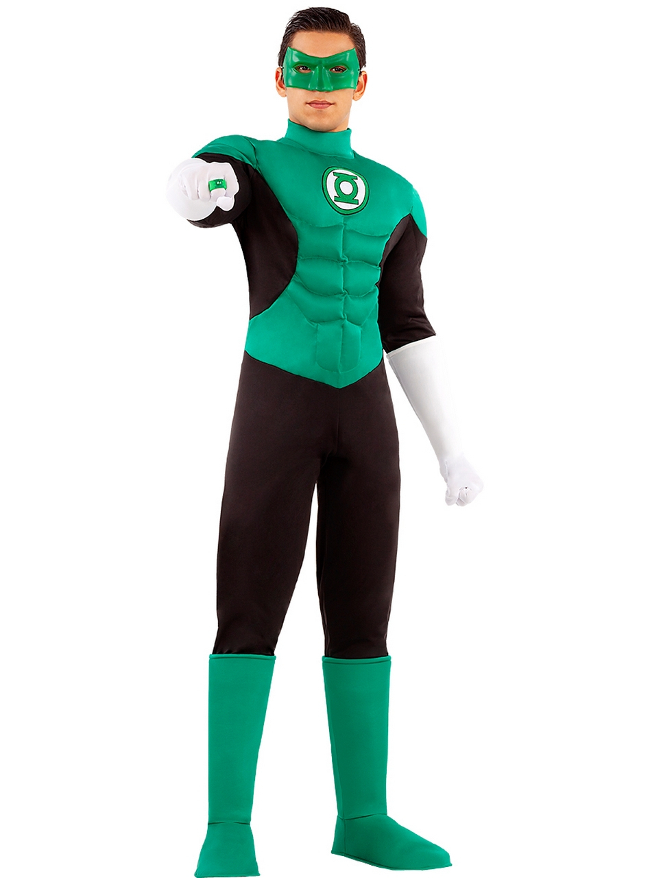 Green Lantern Dc Comics Man Kostuum