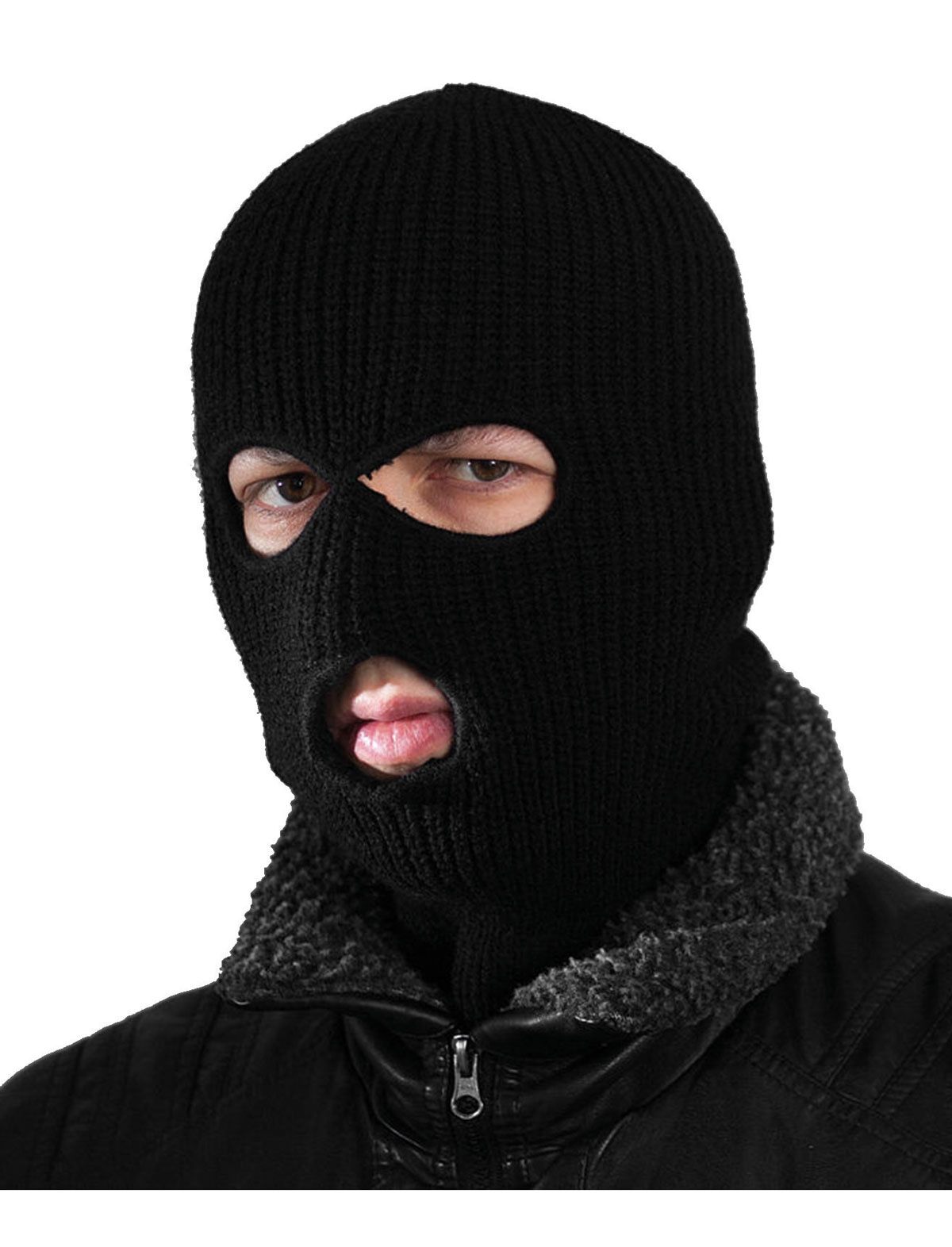 Zwarte Balaclava Bivakmuts Dief