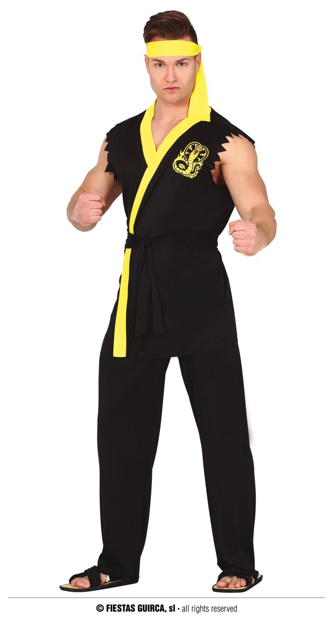 Cobra Kai Karate Sensei Man Kostuum