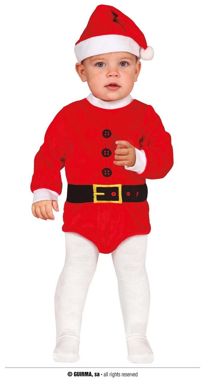 Santa Gym Kerst Baby Kind Kostuum