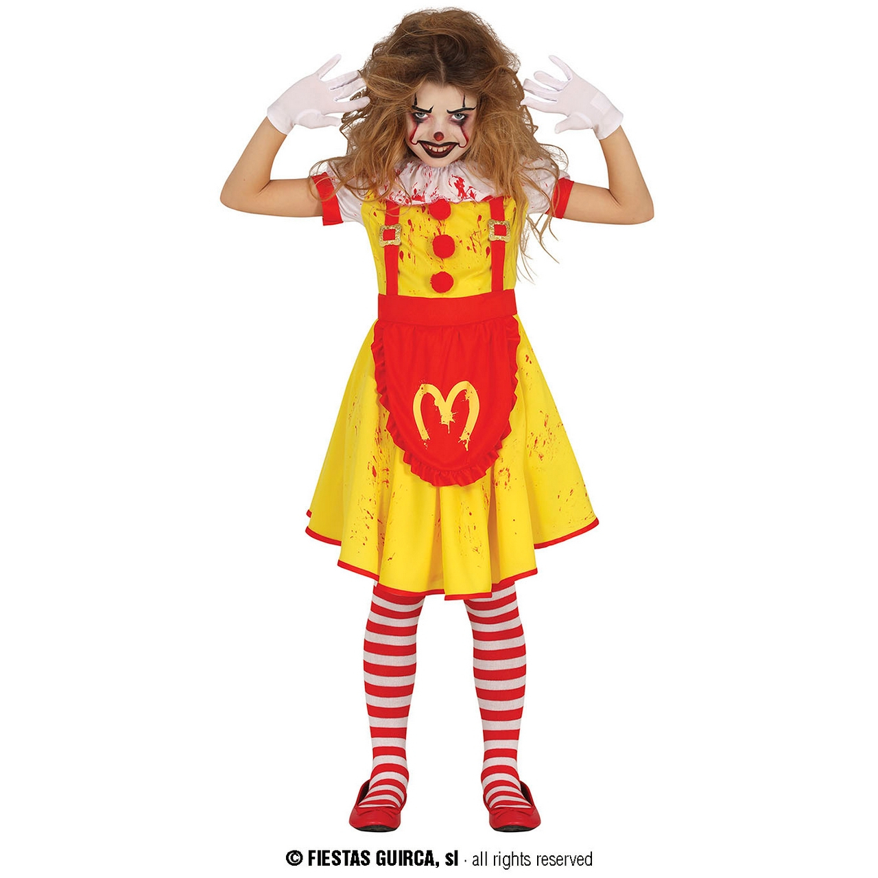 Missy Mckiller Clown Meisje Kostuum