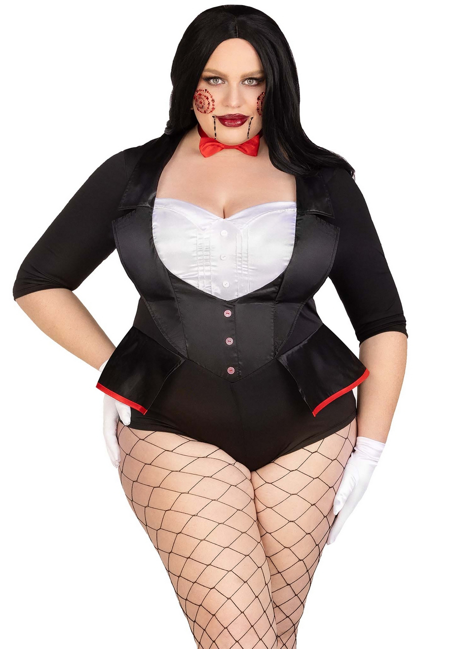 Sexy Waitress Plus Size Vrouw Kostuum