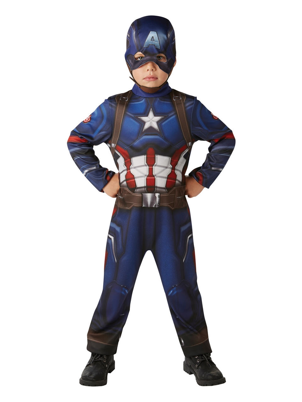 National Hero Captain America Classic Kind Kind Kostuum