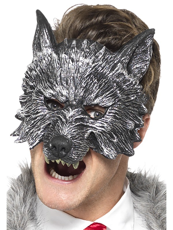 Grimmige Wolf Masker