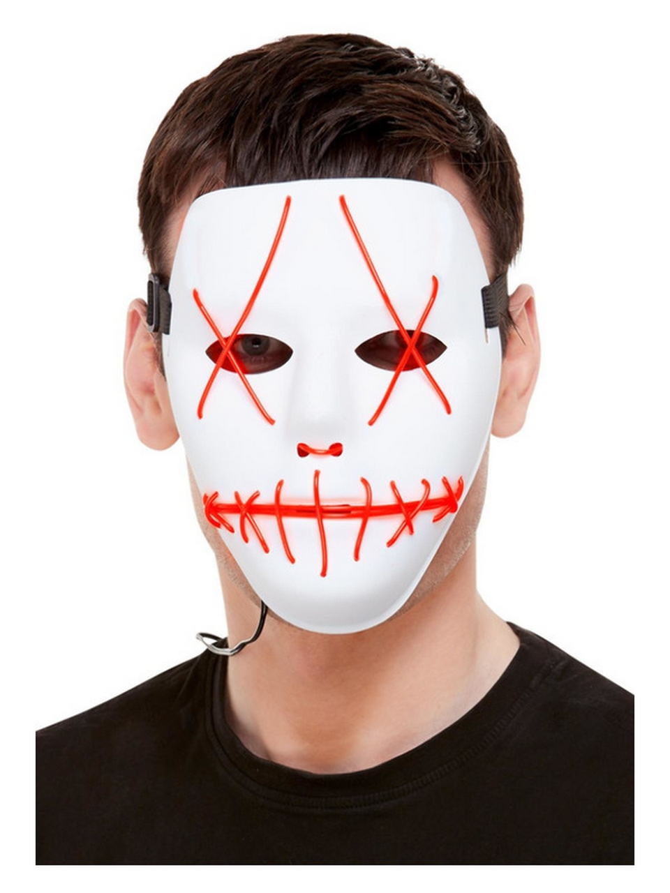 Lichtgevend Stitch Face Masker