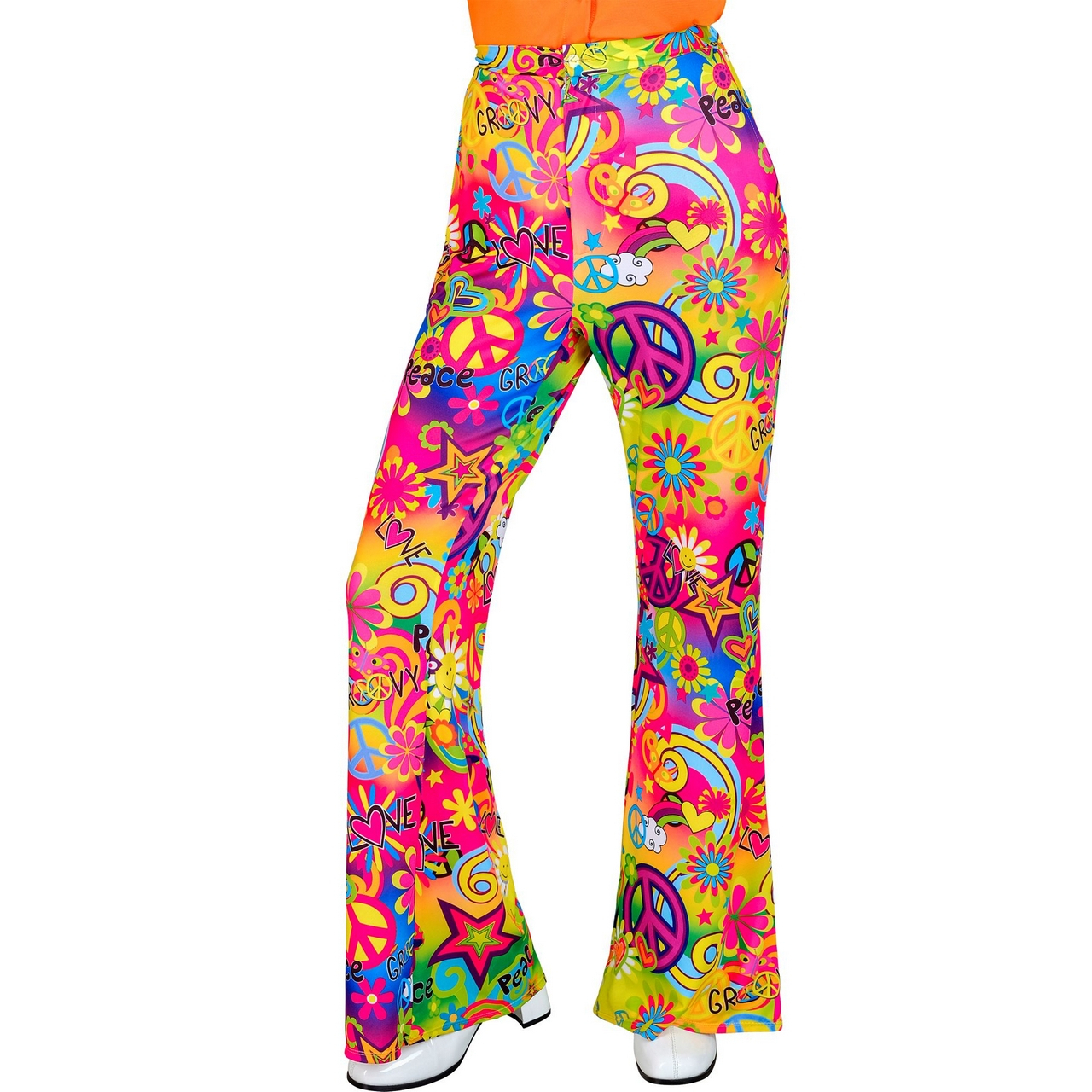 Super 60s Peace And Love Broek Vrouw