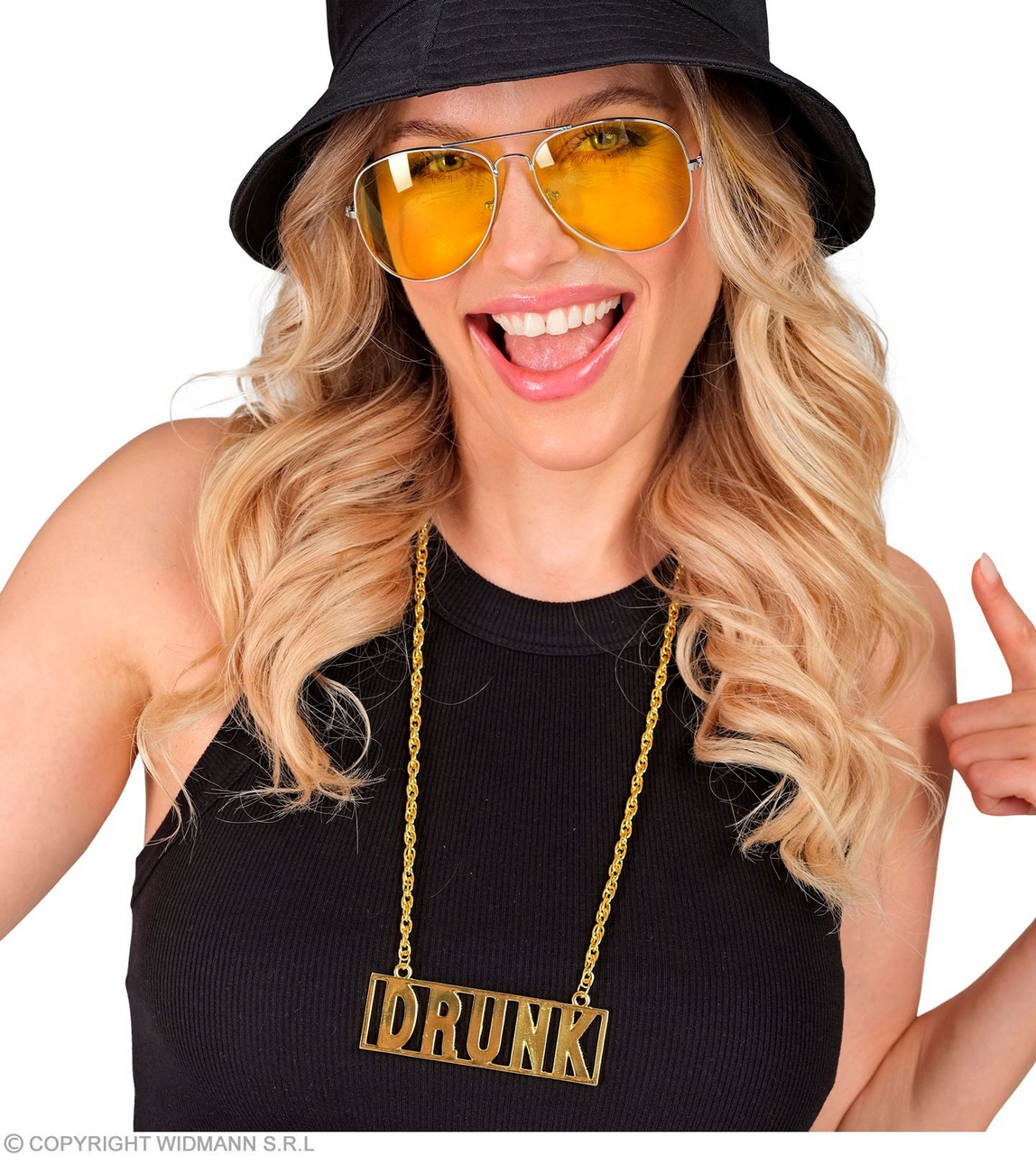 Ketting Drunk Goud 65 Cm