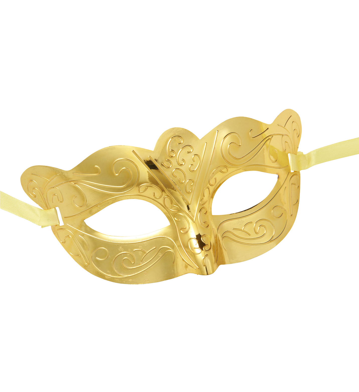 Oogmasker Metallic Goud