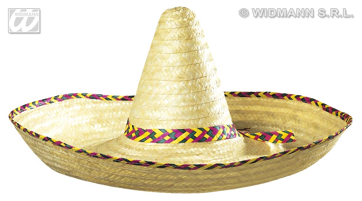 Grote Sombrero Blanco, 65cm