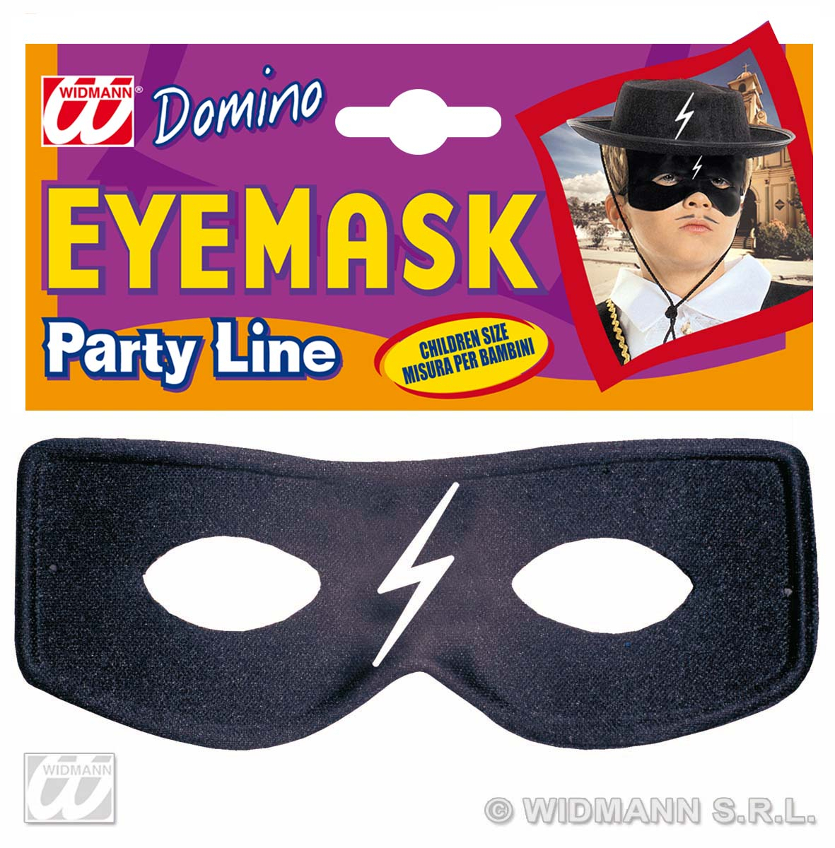 Oogmasker Zwarte Ruiter