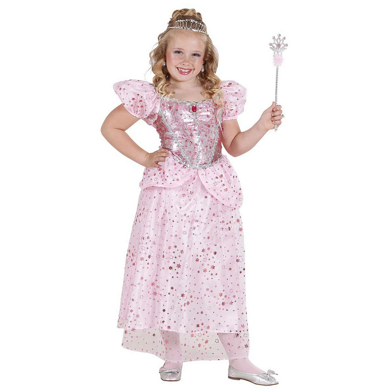 Prinses-Fee Roze Pink Fairy Kostuum Meisje