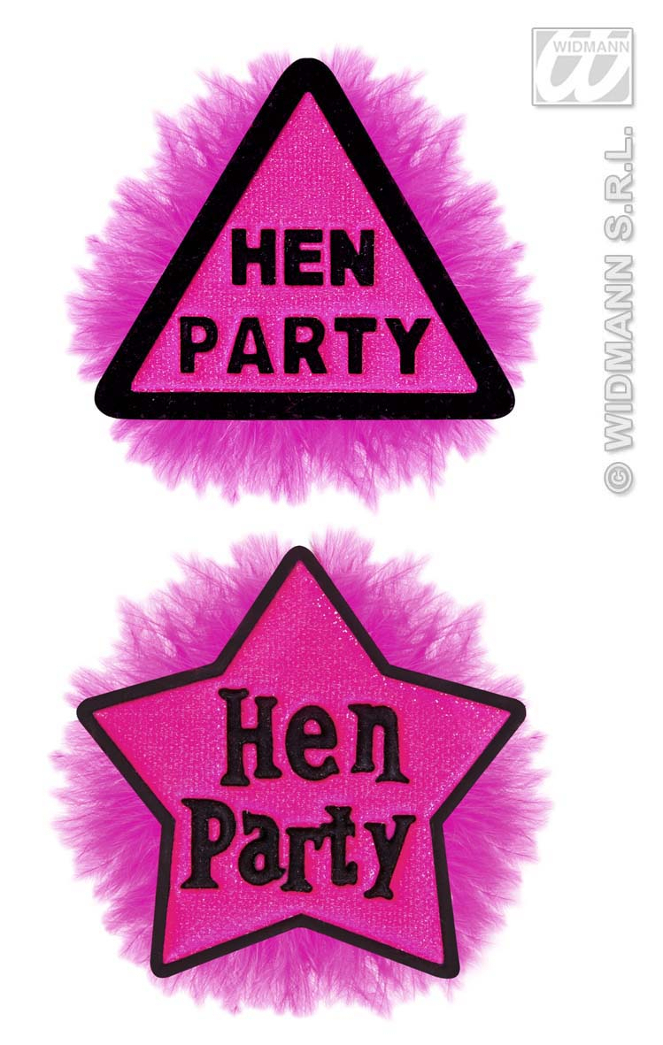 Broche Hen Party