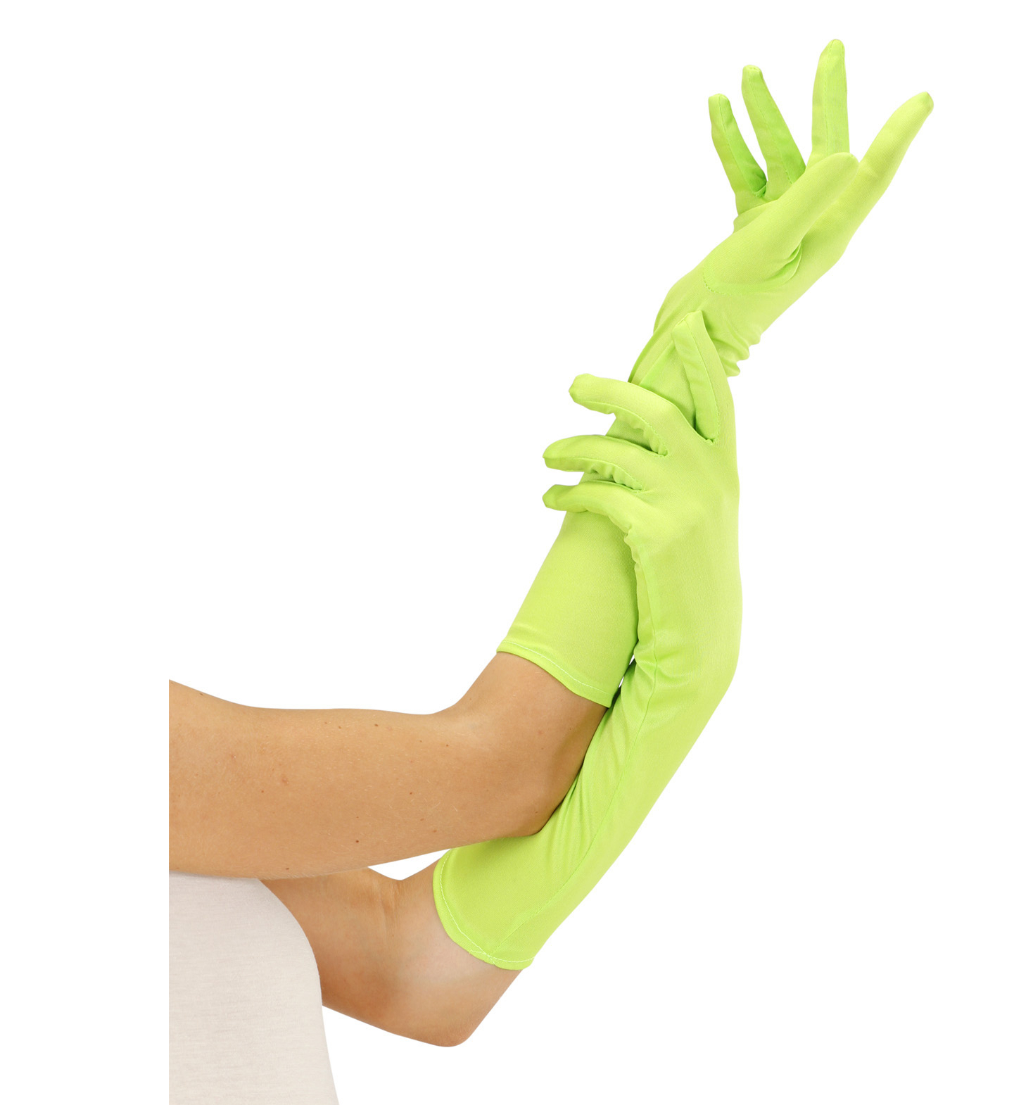 Handschoen Lang Neon, Groen