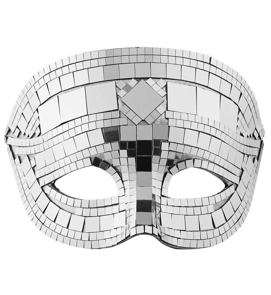 Masker Disco Zilver Dancing Hottie