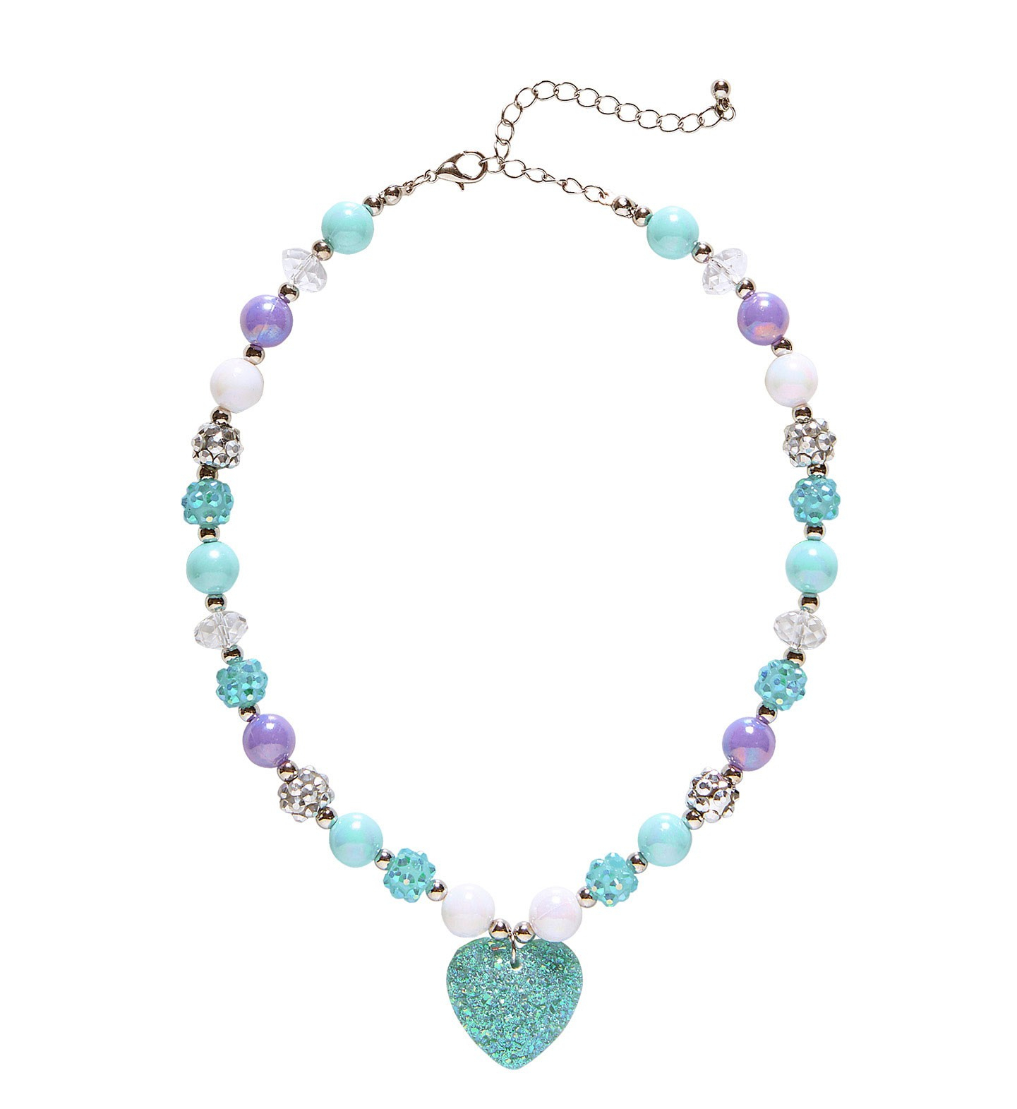 Gipsy Bedelketting Met Azuurblauw Hart