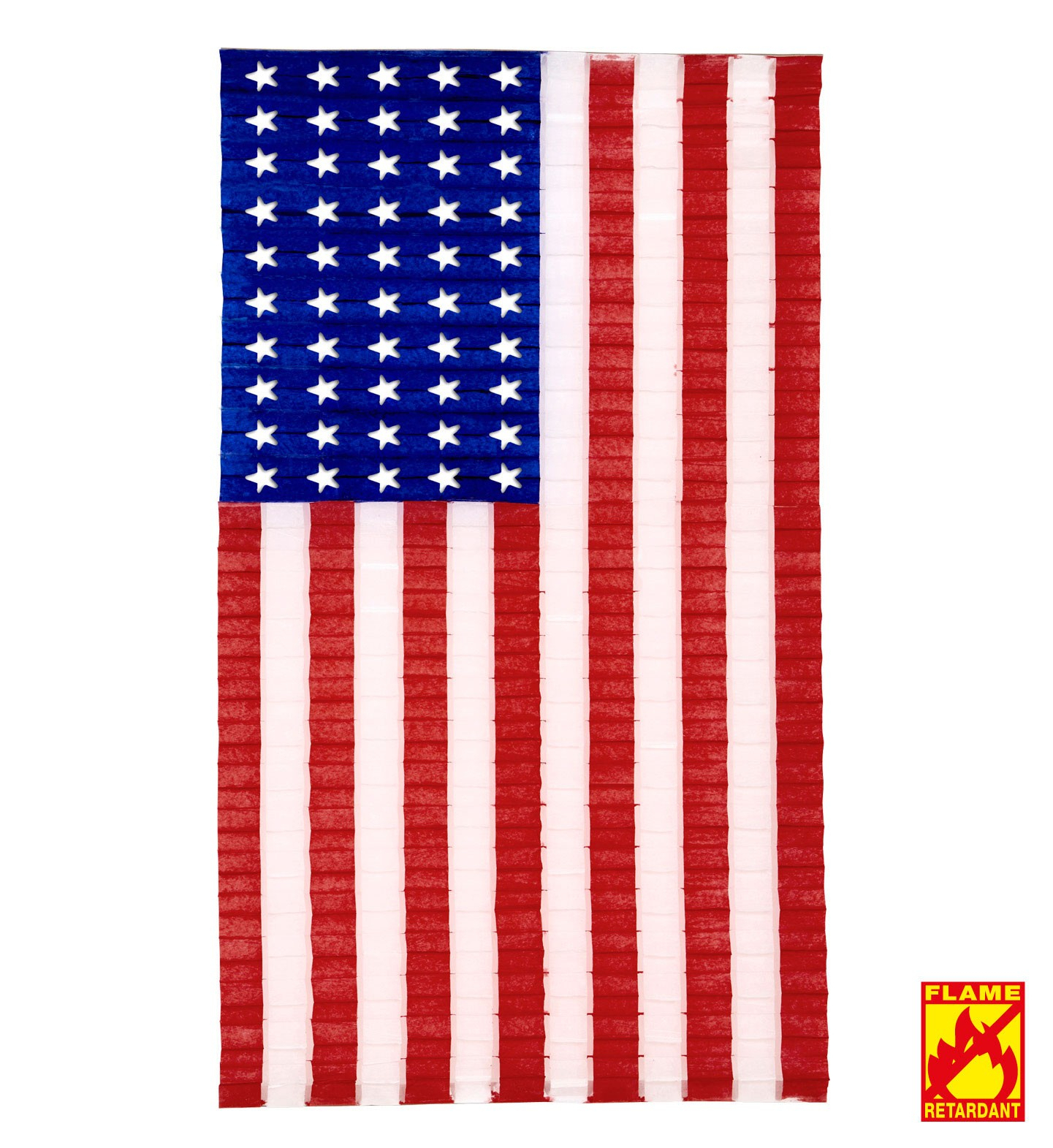 Geplooide Vlag USA 68x122cm