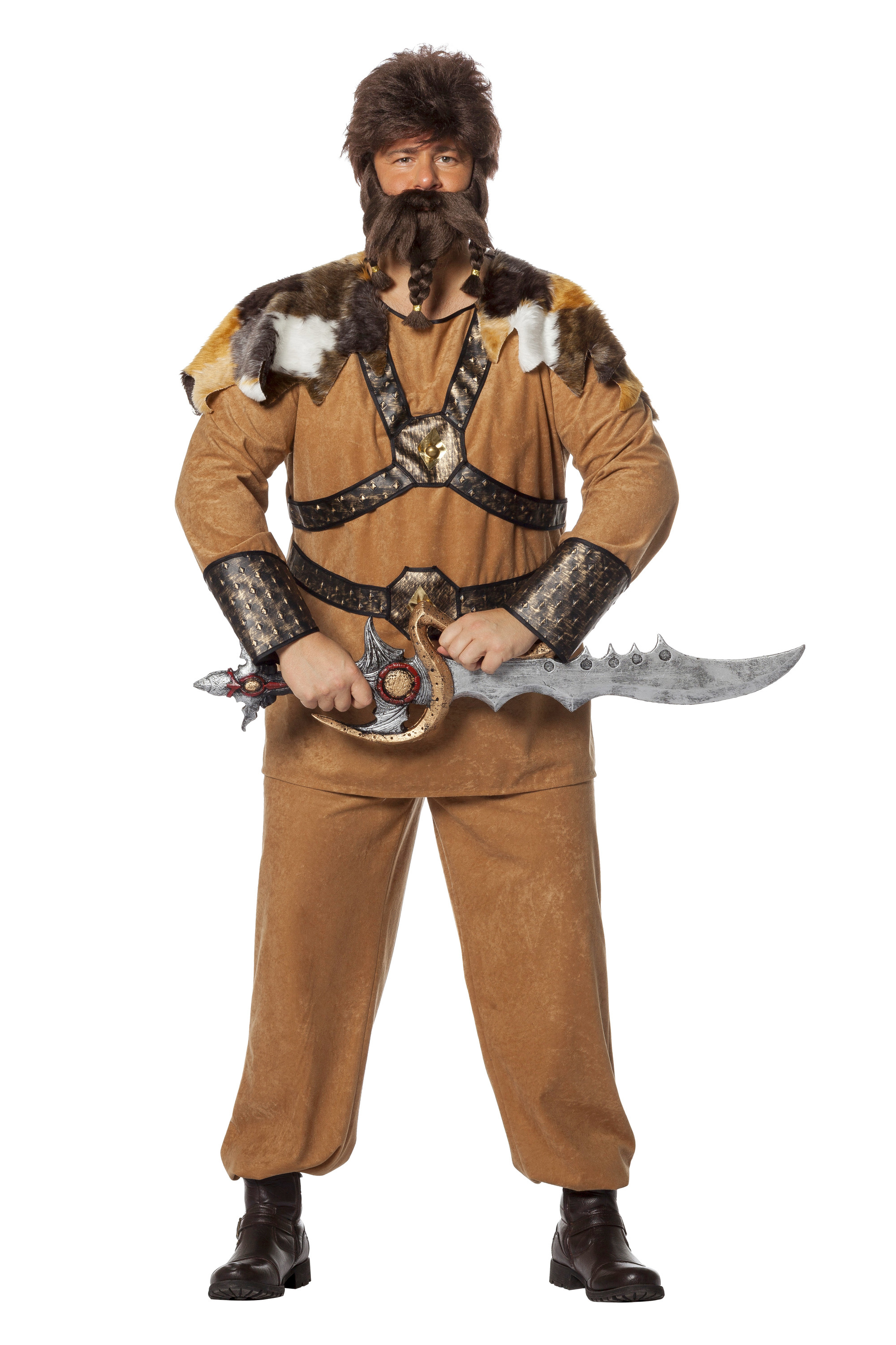 Venijnig Vinnige Viking Man Plus Size Kostuum