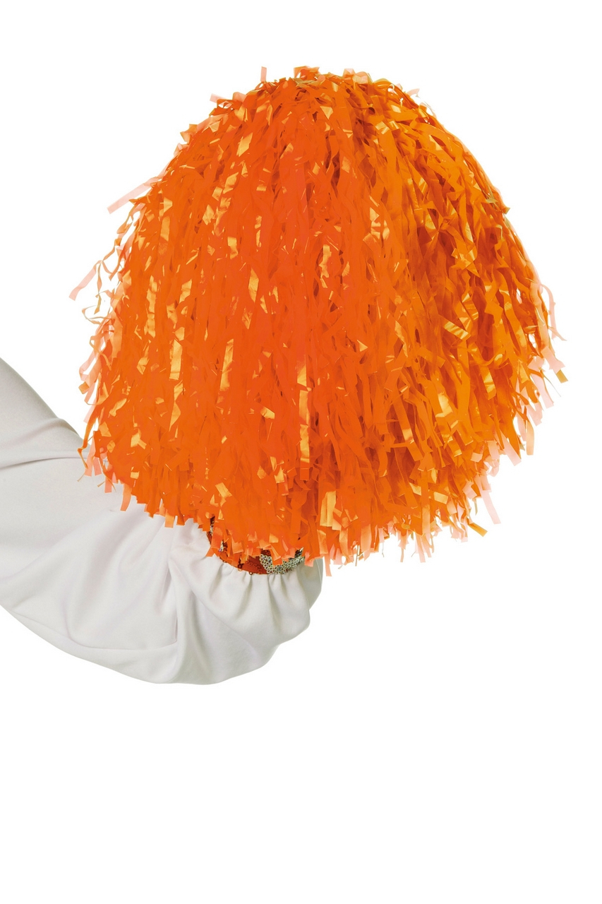 Cheerleader Pret Pompom Oranje 1 Stuk