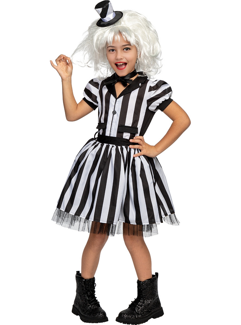 Beetlejuice Playfair Referee Meisje Kostuum