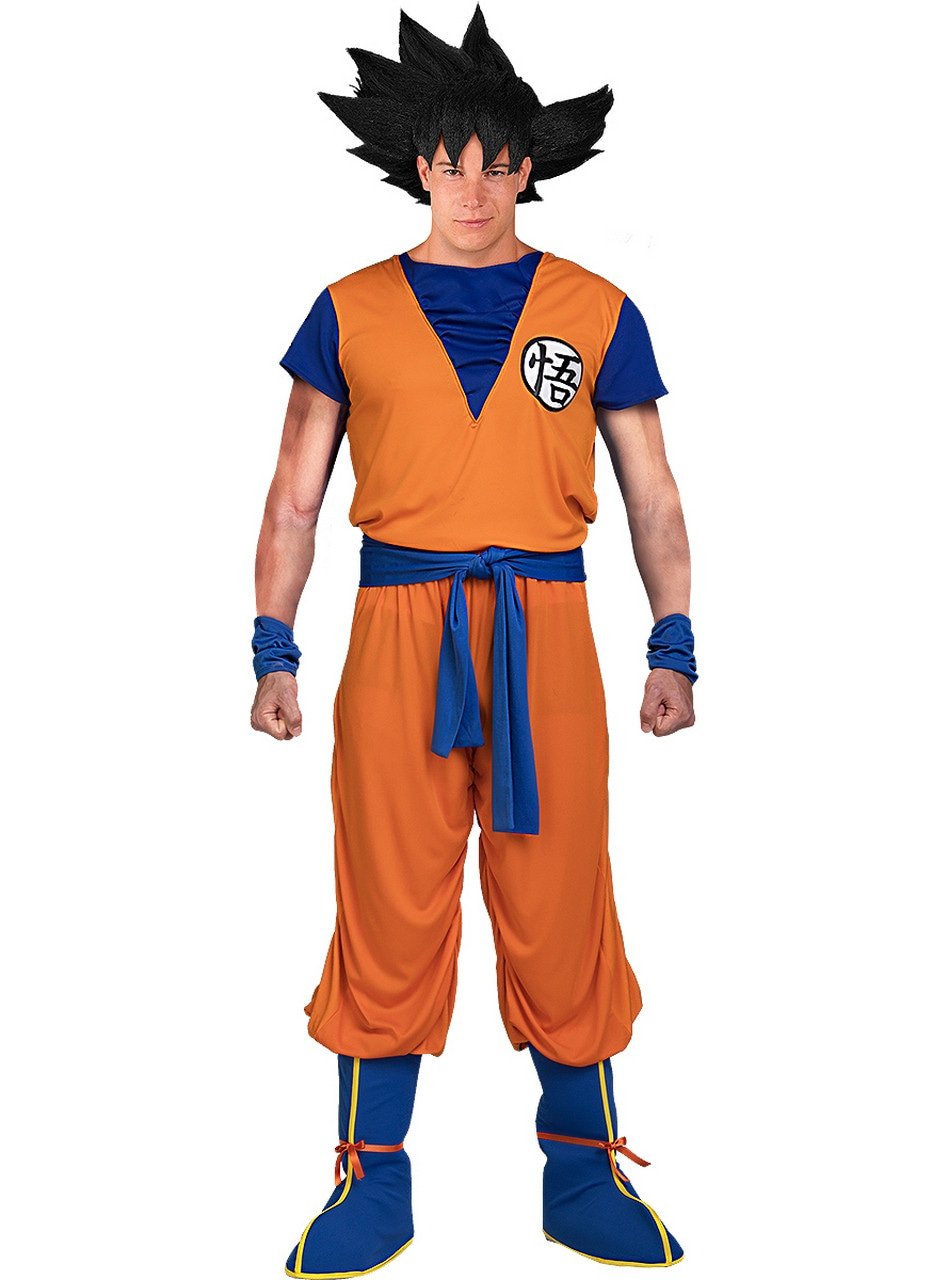 Saiyan Goku Dragon Ball Man Kostuum