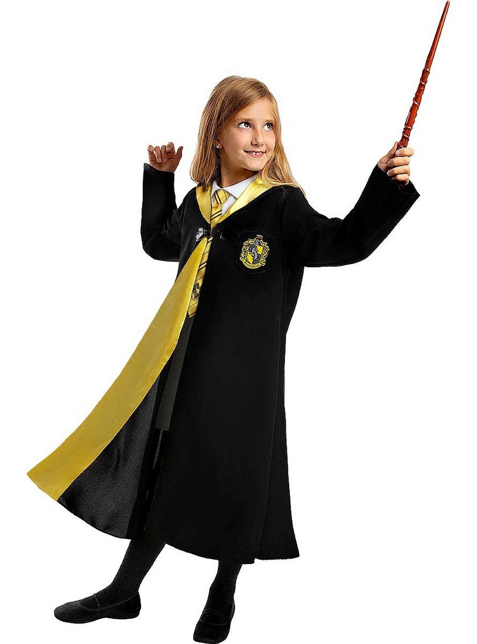 Harry Potter Hufflepuff Cape Kind Kind Kostuum