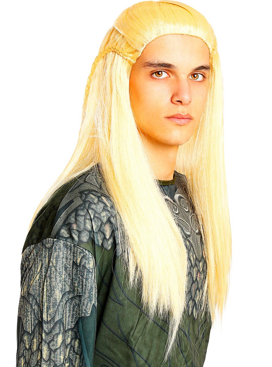 Legolas Elf Fantasy Pruik Blond