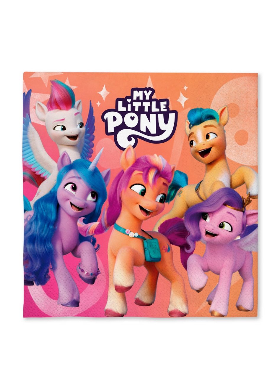 16 Servetten My Little Pony 33 X 33cm