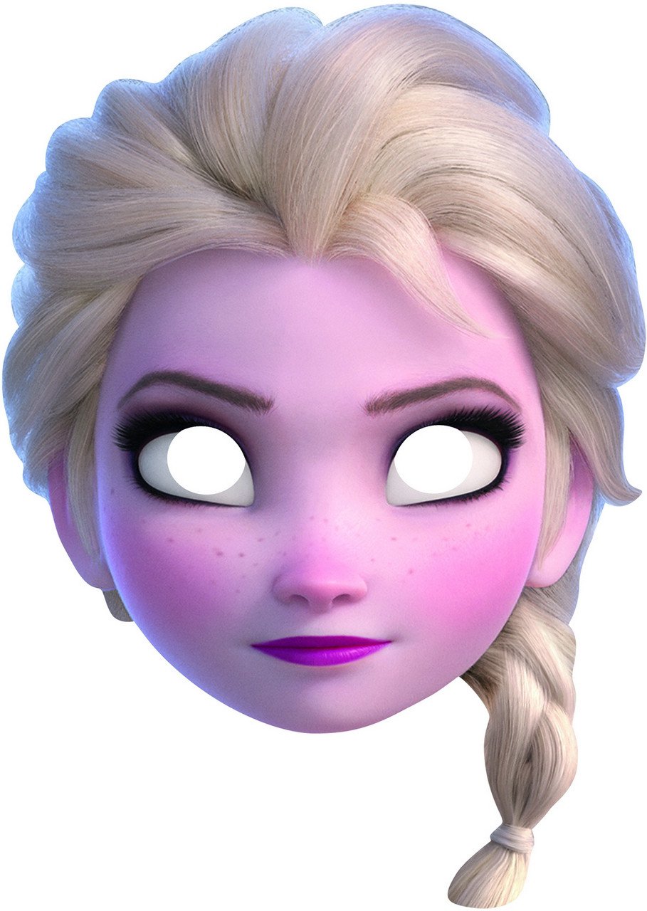 Zoals Elsa Frozen De Wereld Ziet Masker