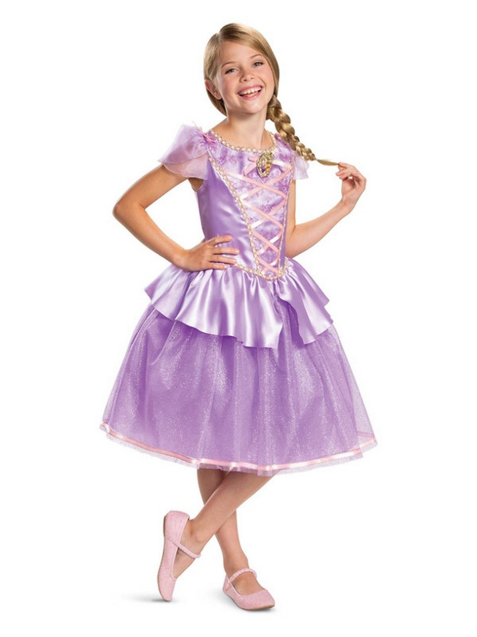 Prinses Disney Rapunzel Deluxe Meisje Kostuum