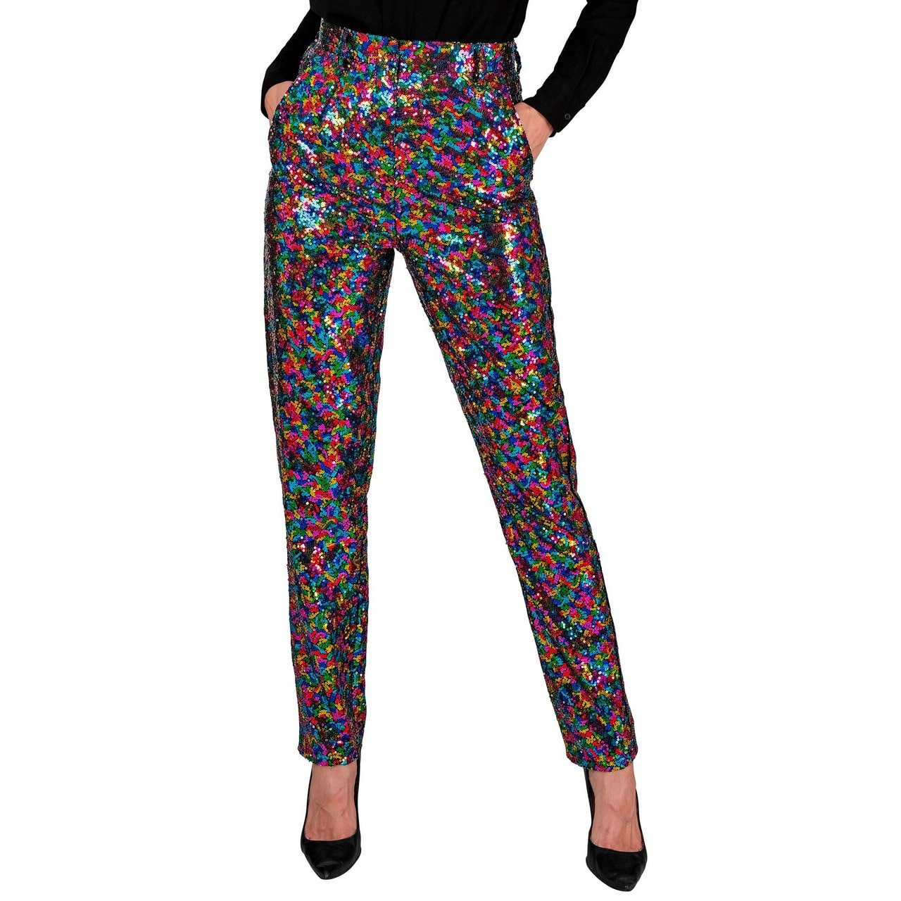 Pailletten Broek Betty Confetti Vrouw