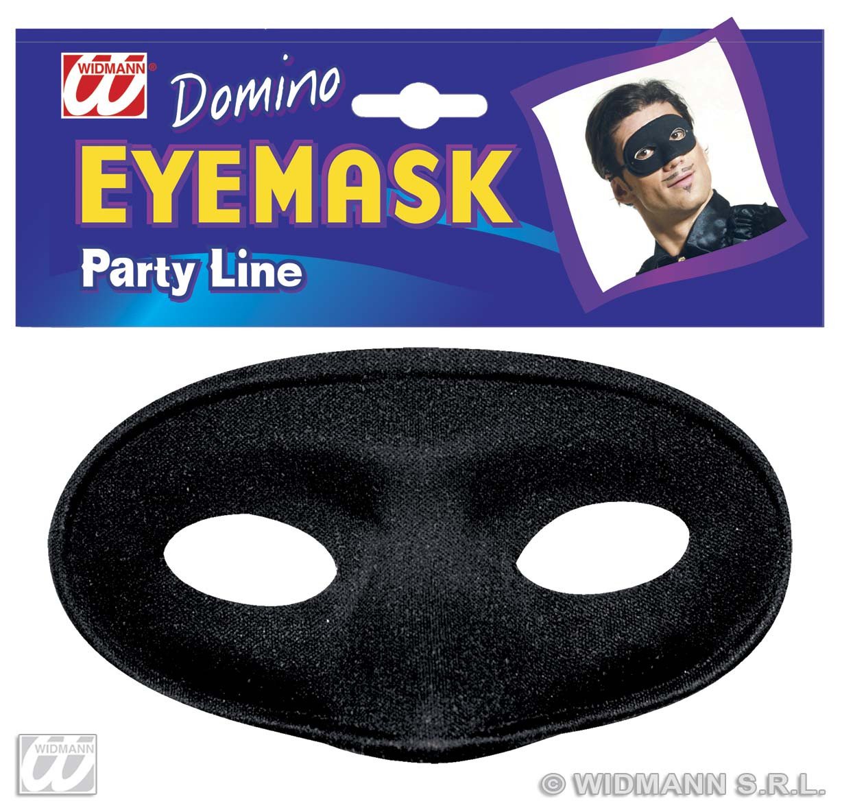 Oogmasker Maskerade, Zwart