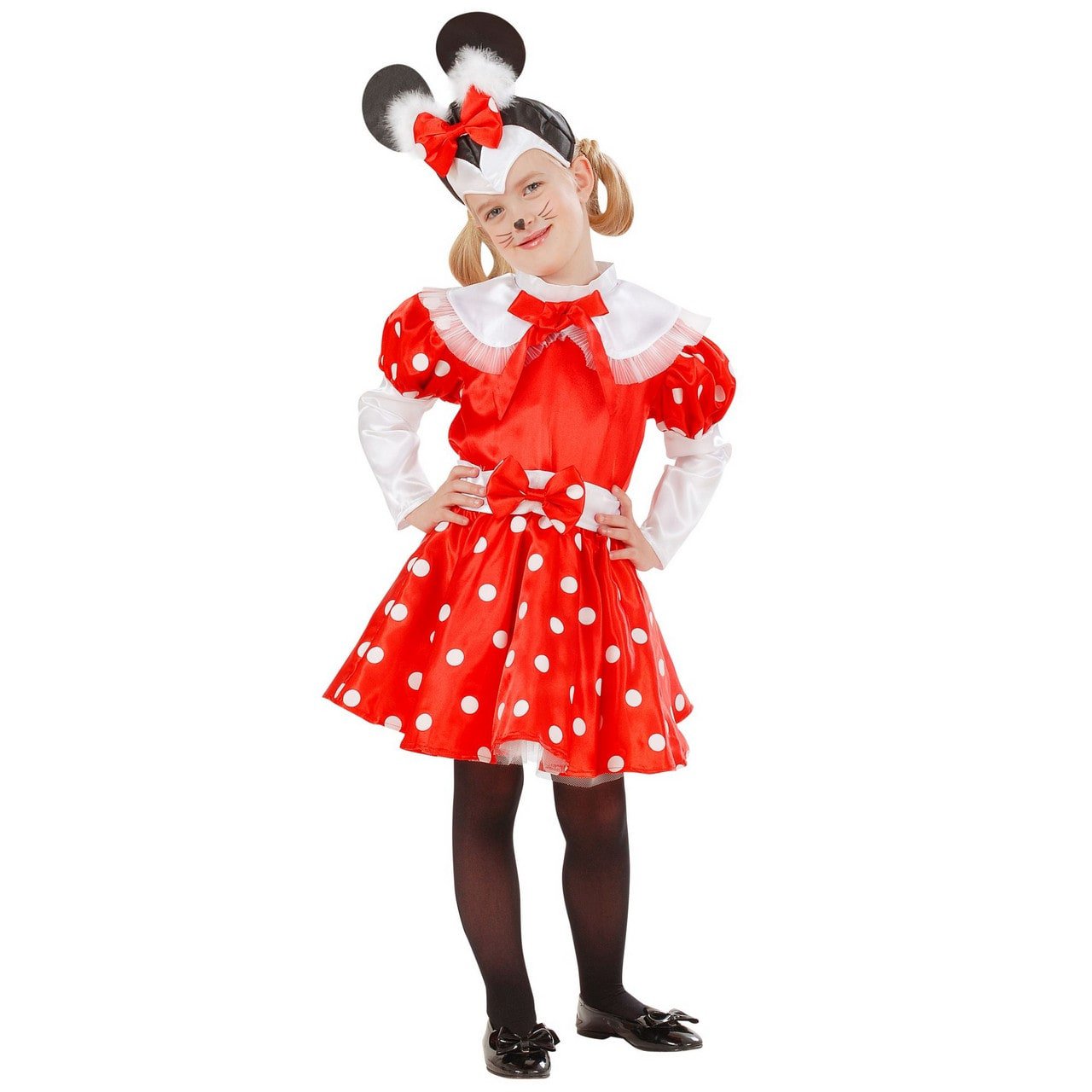 Pluizig Oortjes Muis Minnie Meisje Kostuum