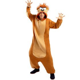 Tazmanian Devil Onesie Kostuum