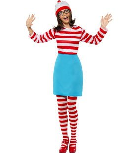 Vrouwen Where Is Wally Vrouw Kostuum