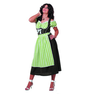 Beierse Dirndl Suedine Vrouw Kostuum