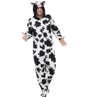 Onesie Kauwende Koe Kostuum