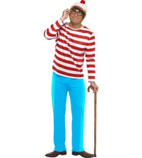 Waar Is Wally Man Kostuum