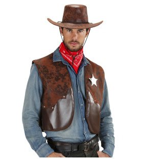 Cowboy Vest Man