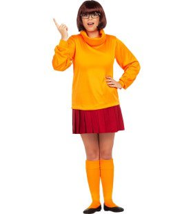 Velma Scooby Doo Vrouw Kostuum